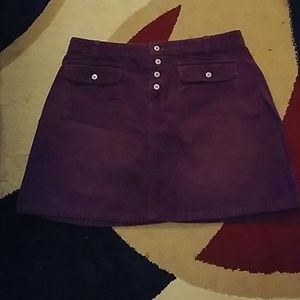 Junior's corduroy skirt